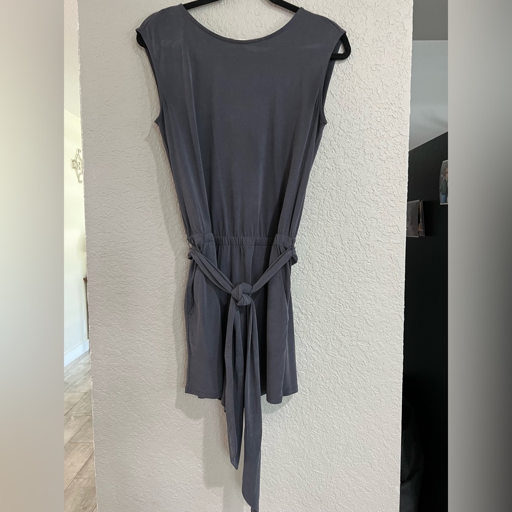 Loft charcoal romper. Size :S